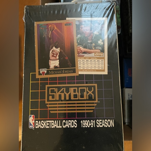 Vintage 1990 1991 season Skybox NBA basketball sealed box...